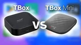 CarLinkIt TBox vs TBox Mini - Android Car AI Box Netflix YouTube