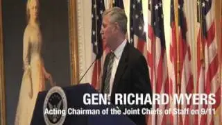 WeAreChangeLA confronts 9-11 Criminal General Richard Myers Part 1 of 3