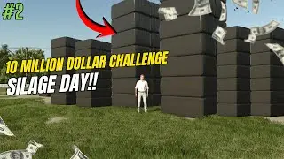 Alfalfa Silage Day - 10 Million Dollars Challenge Farming Simulator 25 (EP2)