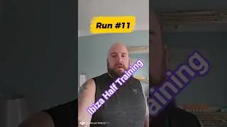 I didn't want to run! I feel good for doing it! My lad wanted to talk on the video. #training #run