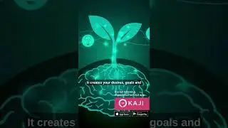 Every goal&mdash;it all starts with the mind. 🧠download KAJI #meditation app #mindfulness #meditation