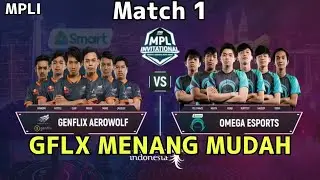 [ Bahasa Melayu ] Genflix Aerowolf VS Omega Esports Match 1 | ONE Esports MPL Invitational