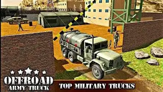 OffRoad Army Truck Driver game || Truck Games || Simular games