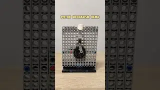 Piston Mechanism Demo #mechanical #technic #lego #mechanism #piston #creative #engine