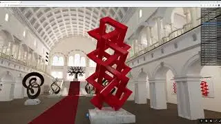 Virtual Art Gallery - 3D - 'Alternative Perspective' by artist Anton Bakker
