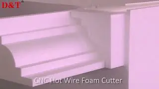Multi-Functional Fast EPS Hot Wire CNC Foam Cutter 2D , 1.5M / Min