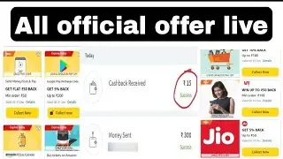 All official offerAmazon and FreeCharge(Send money both) || 15 ,50 cashback shopping & bill payment.