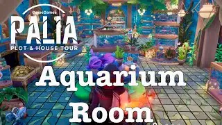 Aquarium Room / Palia Plot & House Tour / Design by  @GenkiColleen