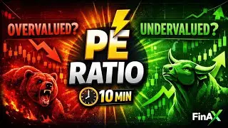 PE Ratio Se Pakdo Sahi Entry 🔥 Stock Premium Hai Ya Discount?#stockmarket #peratio #youtube #viral 