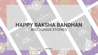 🎀 RAKSHA BANDHAN INSTAGRAM STORY 2025 - FREE AE Template | Heartwarming Animation 💖