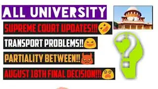 Supreme court update 5th hearing|anna University latest news|final year exam news