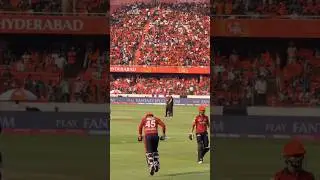 Heinrich Klaasen Entry Fans cheer and atmosphere SRH vs RR IPL T20 IPL 2025 #orangearmy