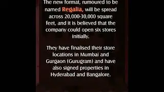 Reliance retail plans to launch new fast fashion stores 😊😊🌑🌑