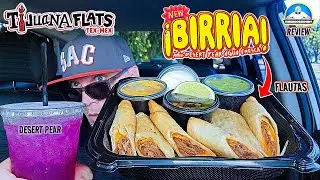 Tijuana Flats&reg; Birria Flautas Review! 🌯 | Bonus Desert Pear Agua Fresca Review! 🏜️🍐| theendorsement