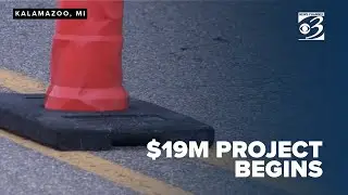 Work begins on $19M US-131 interchange expansion project in Kalamazoo