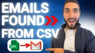 How to Find Emails From a CSV File