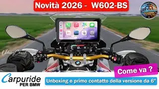 Carpuride W602BS Pro   Unboxing & Test Iniziale