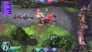 HotS wave clear demo - all heroes (except cho'gall)
