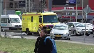 A1 MICU 17-302 spoedaankomst EMC Rotterdam vanaf het Ikazia Ziekenhuis Rotterdam