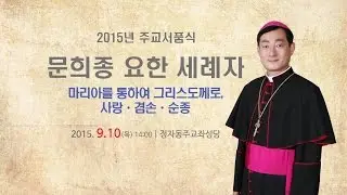 문희종 요한 세례자 주교서품미사