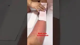 Roll on wax /easy way to wax/waxing at home