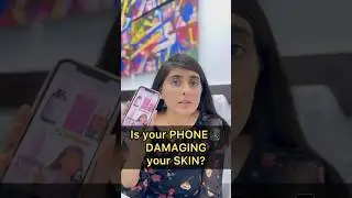 Too much screen time damaging your skin? | Phone addiction | Skin damage #shorts