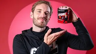 PewDiePie Reviews NEW G FUEL 2.0 👀