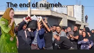 HpThe moment of farewell; Najmeh's funeral with tears and crying