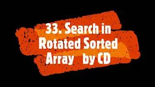 33  Search in Rotated Sorted Array | Leetcode | Binary Search Algorithm | JAVA