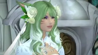 FINAL FANTASY 14 Hochzeit im gro&szlig;en Fantasy Stil