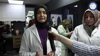 Yıldırım Halk Eğitimi Merkezi - Kuaförlük Kursu Kursiyerimiz ile Röportaj