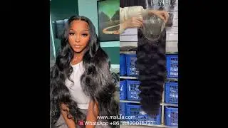 36inch Long Wavy Wig | Transparent Lace Front Wig | MS LULA HAIR