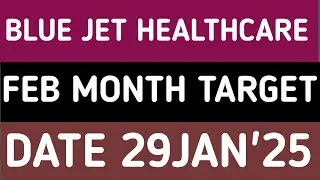BLUE JET HEALTHCARE STOCK LATEST NEWS 29JAN'25/BLUE JET HEALTHCARE SHARE LATEST ANALYSIS