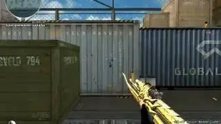 Сравнение Ак-47 СБ(вип) и Ак-47 Noble Gold (халява)+игра с лэйроном.Лэйрон уже не тот.