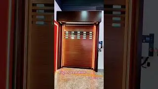 HighSpeed Door with Led lights Advanced option  @RGB@InteriorDecorDesigns