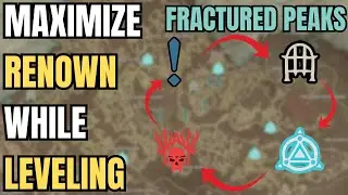Diablo 4: Season 1 Renown & Leveling Route - Fractured Peaks
