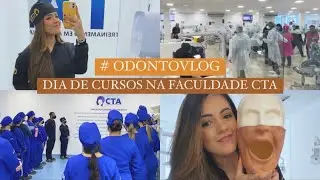 #odontovlog UM DIA DE CURSOS NA FACULDADE CTA | Alexia Nogueira