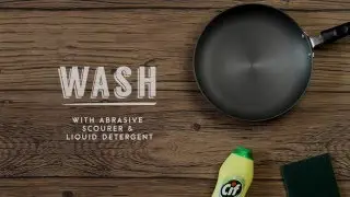 SUPER B - How to Season Hard Anodized Cookware