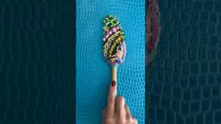 ASMR paint peeling DELIGHT!!! So SQUEAKY it's UGHHN!!! #asmr #shorts #paintingshorts #satisfying