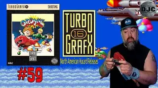 Turbografx 16 North American HuCard Releases #59 - ORDYNE
