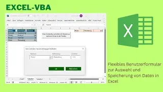 Video 369: Daten erfassen und suchen mit einer UserForm in Excel-VBA
