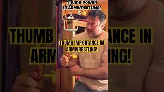 Devon Larratt Reveals the Secret Power of the Thumb in Armwrestling!💀👍#devonlarratt #armwrestling