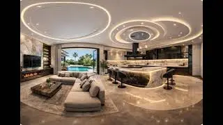 Futur&eacute; Haven's Magic Kitchen and Sitting Room. #eleganthome #homeofdreams #modernoasis