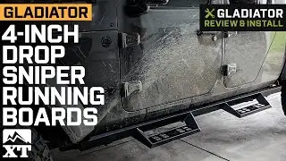 Jeep Gladiator JT 4-Inch Drop Sniper Running Boards Review & Install
