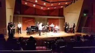 Jacob Shneiderman playing guitar solo @ Colburn