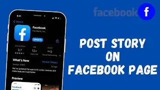 How to Post Story on Facebook Page | 2021