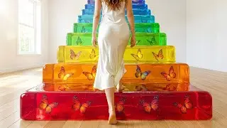 Which Impossible Stairs Would You Take? 🌈✨ | Ultimate Visual AI ASMR