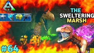 THE SWELTERING MARSH DUNGEON | ARK MOBILE BRUTAL GAMEPLAY #64