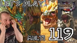 Let's Play MhGen Ultimate - Multi #119: Quatuor Zinogre/Hyper Najarala/Tigrex/Gravios !