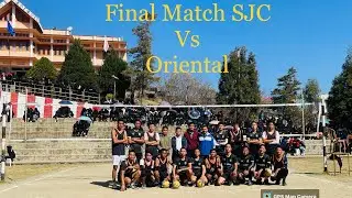 Inter Collegiate Volleyball Men’s Final @ SJC(A) Jakhama Vs Oriental College Kohima